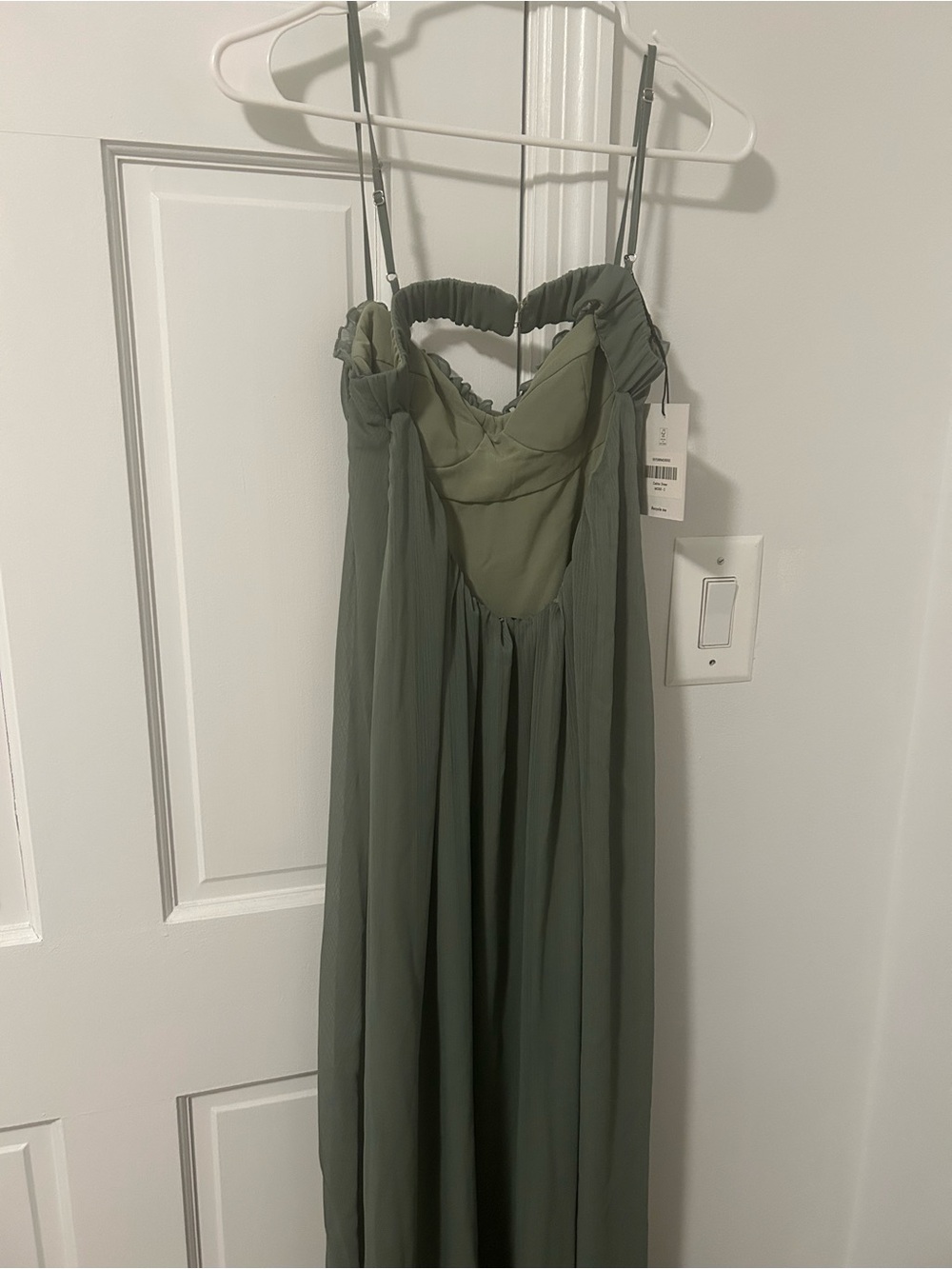 Reformation Cebba Moss Maxi Dress - Picture 5 of 5